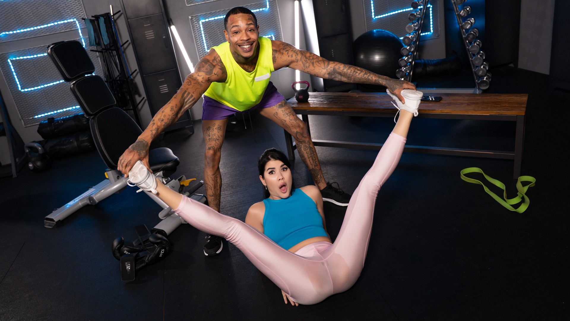 Stretching Makes Me Wet 3