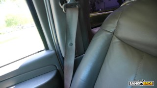 Kate Legend and Jodie Johnson in Legend Gets Cracked On A Bus episode