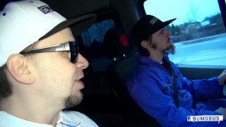 Shawn Kane and Jacky Lawless in Bus shaking episode