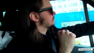 Blanche Bradburry and Mark Aurel in Beautiful blonde has sex on the backseat episode