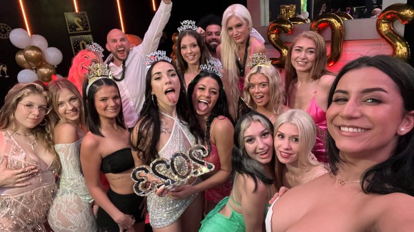 Fuck Into The New Year! Porn Photo with JMac, Serena Santos, Mandy Waters, James Angel, Roxie Sinner, Gaby Ortega, Michael Dangalow naked